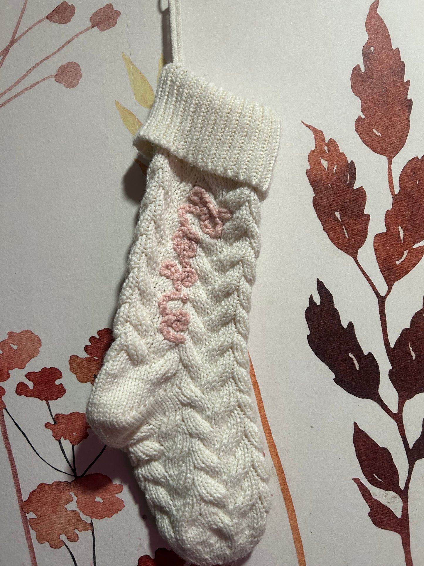 White Stocking- Custom